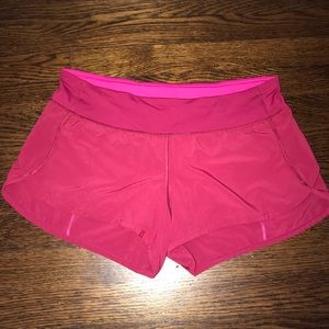 Lulu Lemon Speed Shorts Size 6